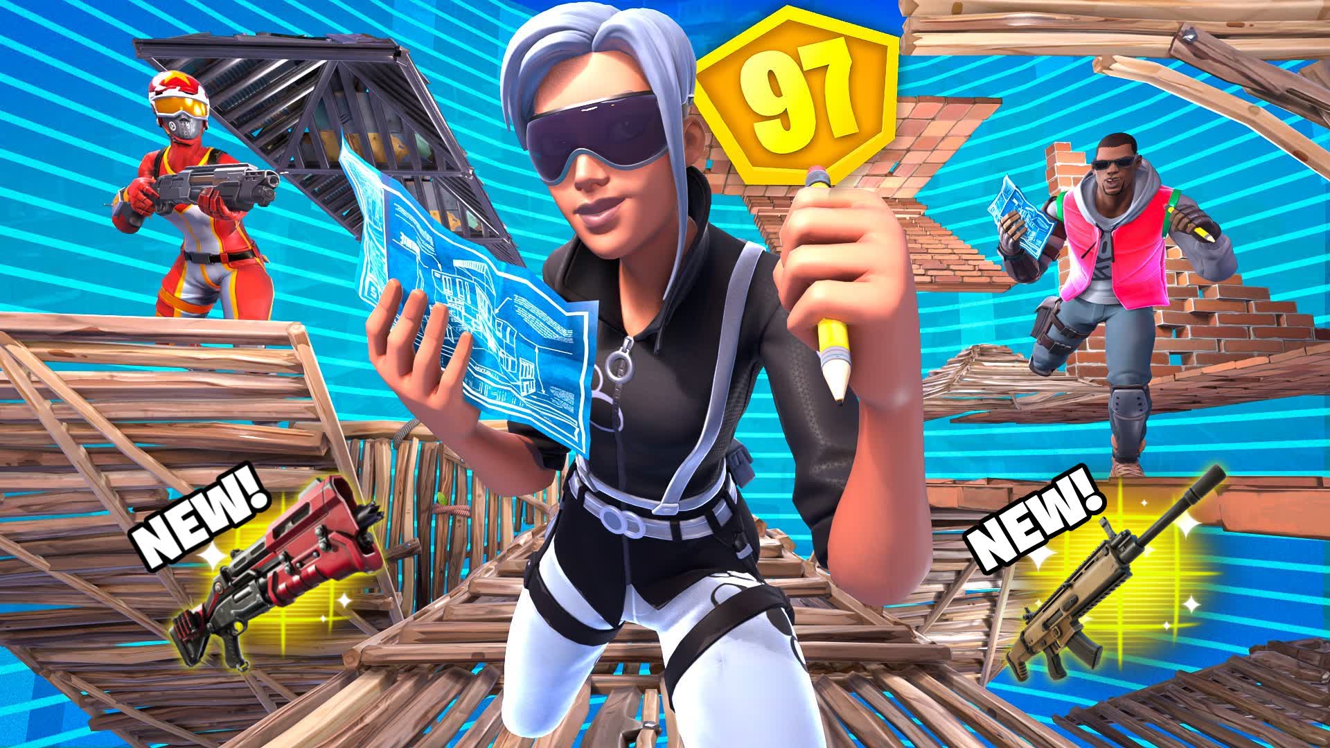 Storm Zone Wars (SOLO) — Fortnite Creative map