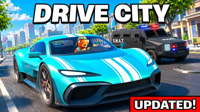Grand RACE City⭐ — Fortnite Creative map