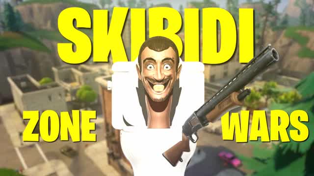 SKIBIDI TOILET ZONE WARS — Fortnite Creative map cover art