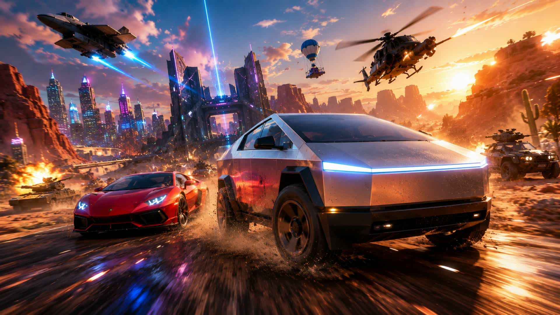🚗CUSTOM WEAPON DRIVE🚗 — Fortnite Creative map