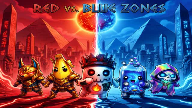 RED VS BLUE R88 — Fortnite Creative map cover art