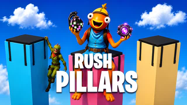 PILLARS RUSH — Fortnite Creative map