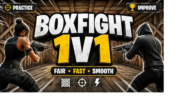 Crazy 1v1 Boxfight — Fortnite Creative map