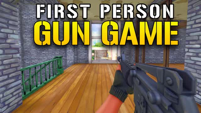 FIRST PERSON GUN GAME TILTED TOWERS — Fortnite Creative map cover art