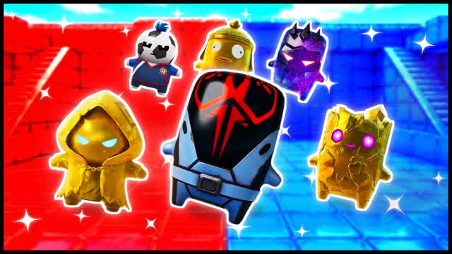 RED VS BLUE SURE VISION 🔴🔵 — Fortnite Creative map