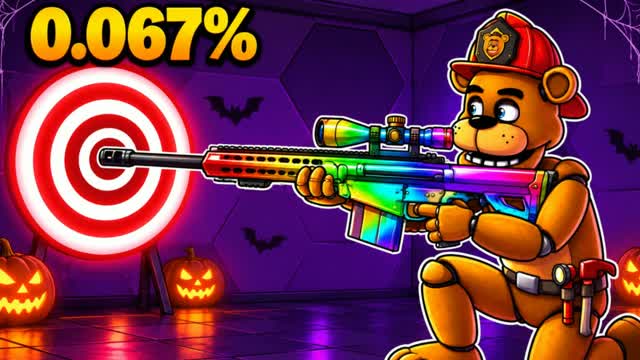 🎃 HALLOWEEN TRICKSHOT WORLD 🎃🎯 — Fortnite Creative map cover art