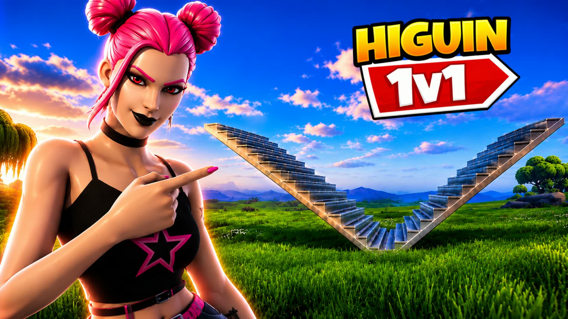 Higuin 1v1 — Fortnite Creative map