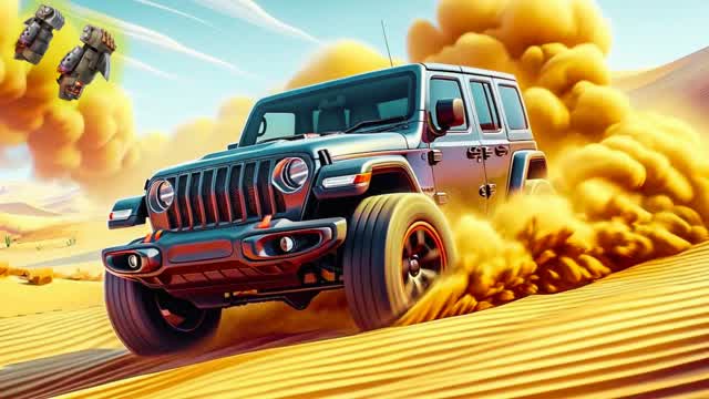 SUPER CARS GAME FREE FOR ALL — Fortnite Creative map