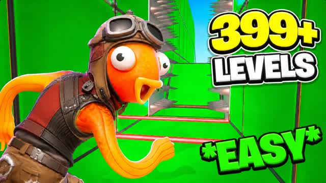 ⭐ DEATHRUN 250 LEVELS ⭐ — Fortnite Creative map cover art