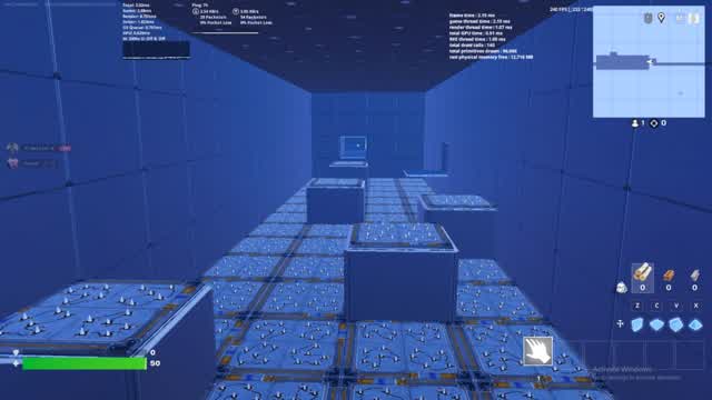 h4rd parkour 10 levels (update soon) — Fortnite Creative map cover art