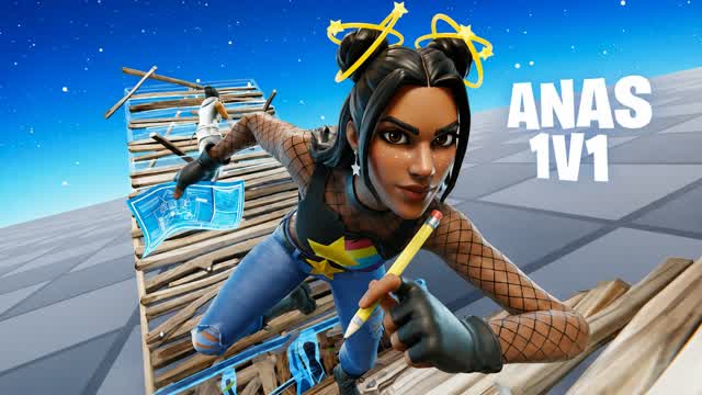ANAS 1V1 BUILD FIGHT (200 PUMP) — Fortnite Creative map cover art