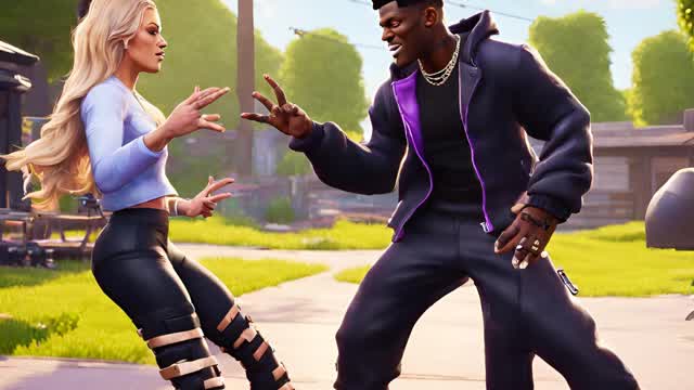 Lamar VS Taylor TDM — Fortnite Creative map