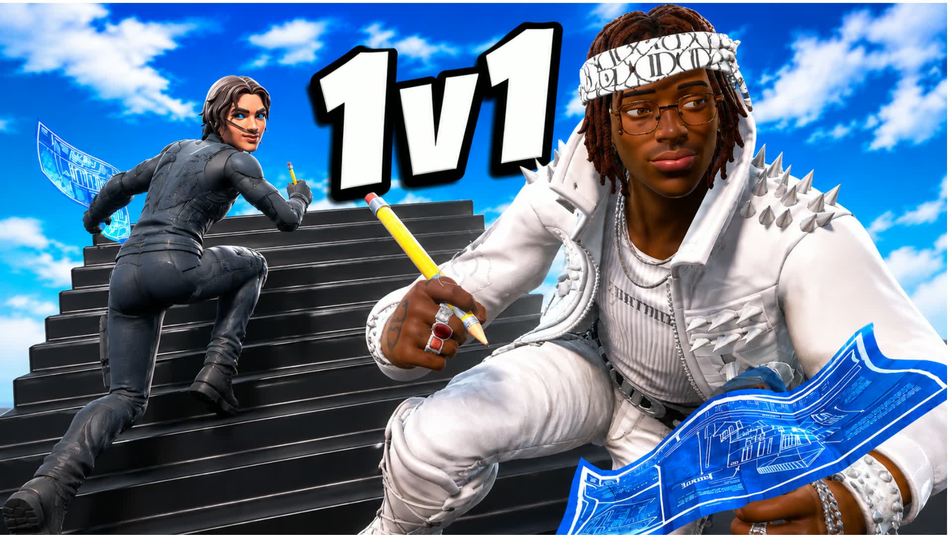 2AM Flight's 1v1 — Fortnite Creative map