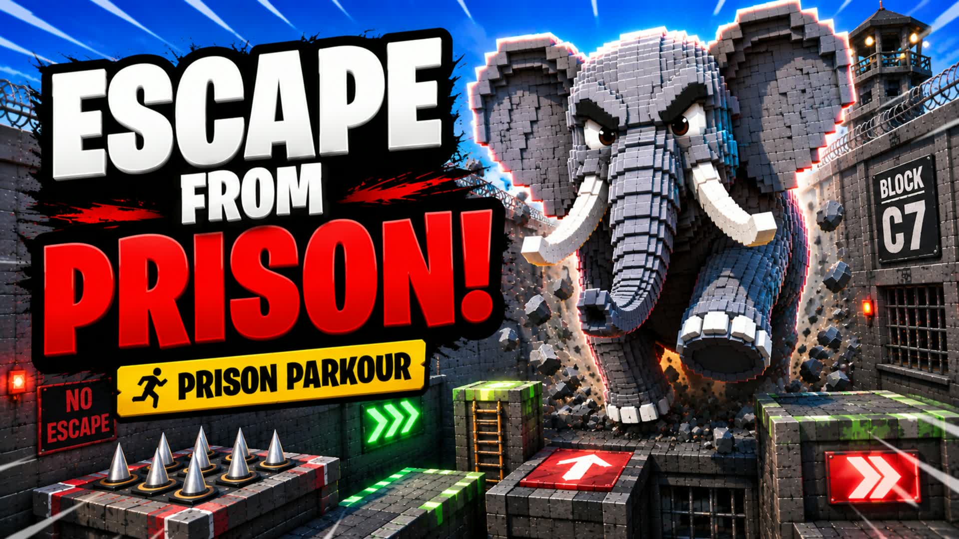 CAN YOU ESCAPE ? — Fortnite Creative map
