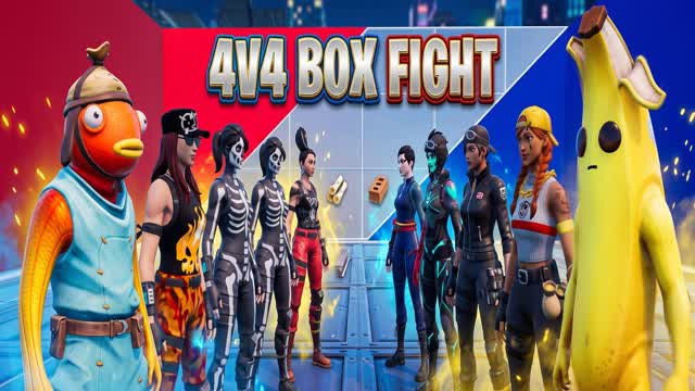 SB BOX FIGHT (4v4) 📦 — Fortnite Creative map