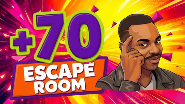 70 ESCAPE ROOM: HARDCORE TEST — Fortnite Creative map