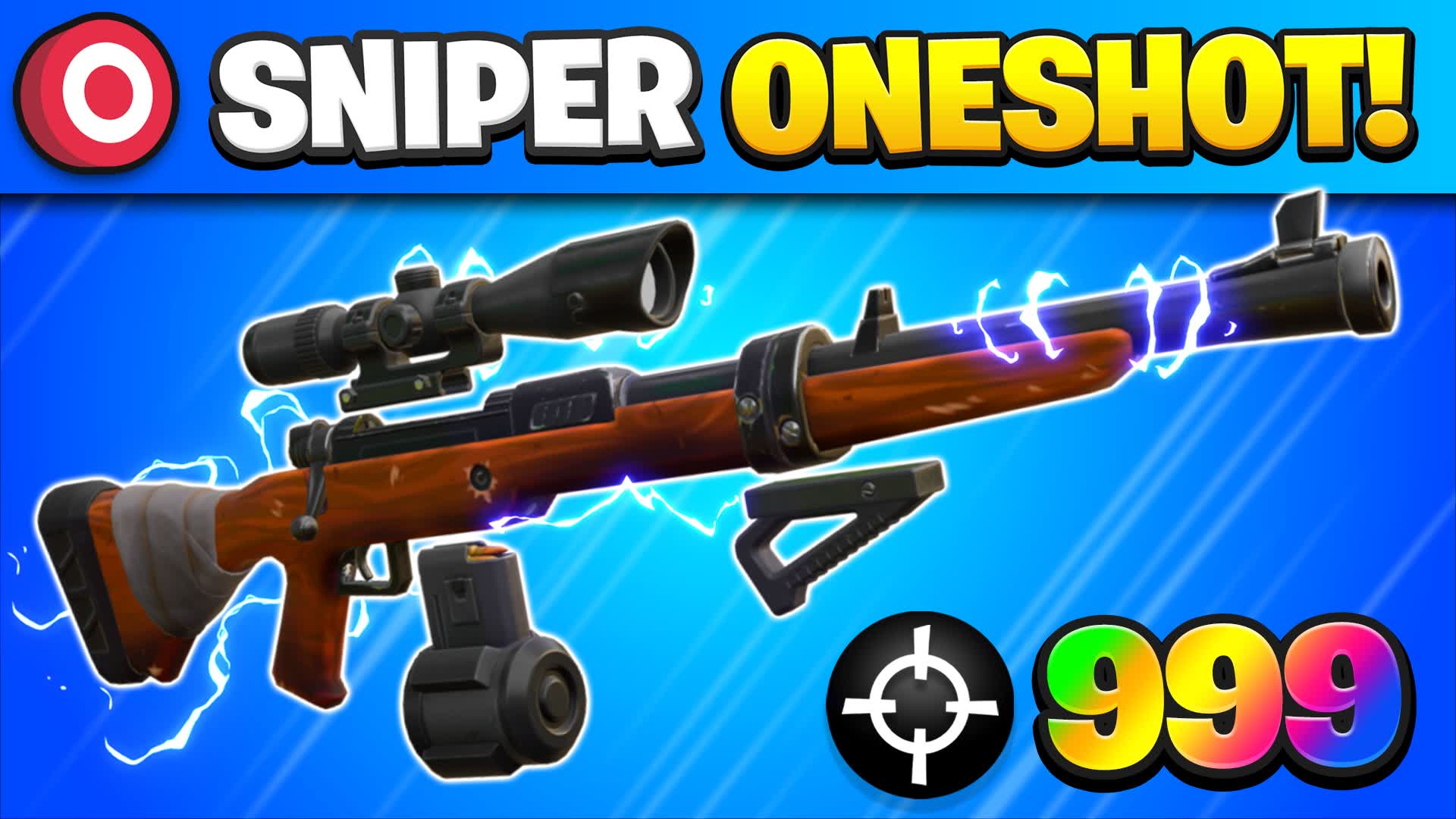 SNIPER ONE SHOT [NEW] — Fortnite Creative map