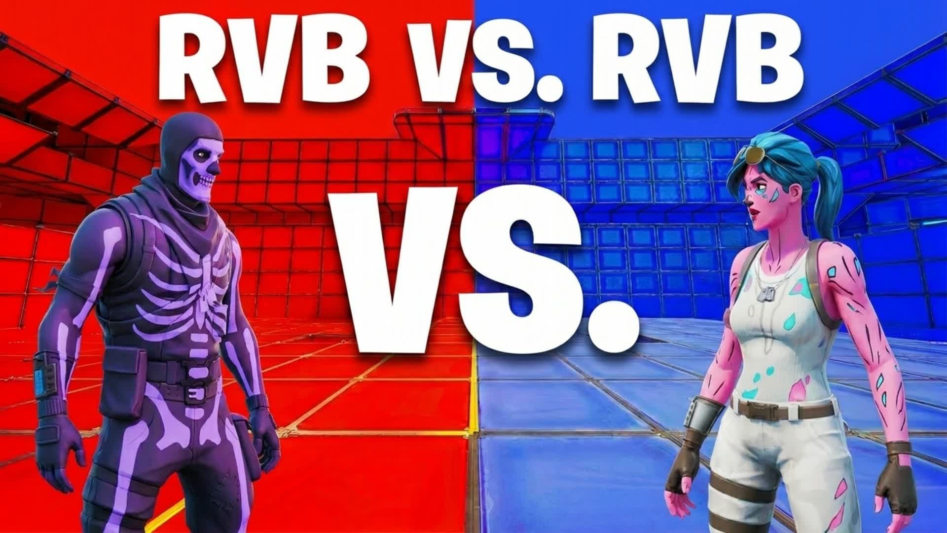 Mystery Red VS Blue — Fortnite Creative map