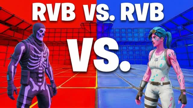 Mystery Red VS Blue — Fortnite Creative map