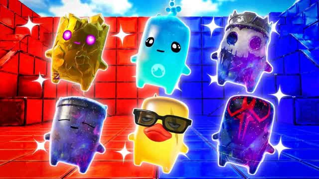 RED VS BLUE DRAGONE PAZZO — Fortnite Creative map