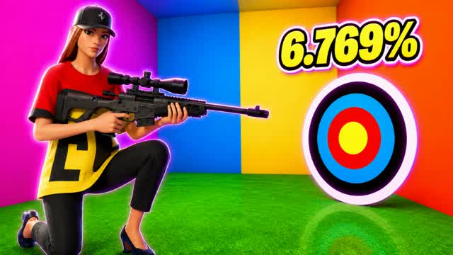 🚀 NINJA TRICKSHOT PARKOUR 67 ⚡ — Fortnite Creative map cover art