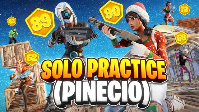 SOLO PRACTICE (PINECIO) — Fortnite Creative map cover art