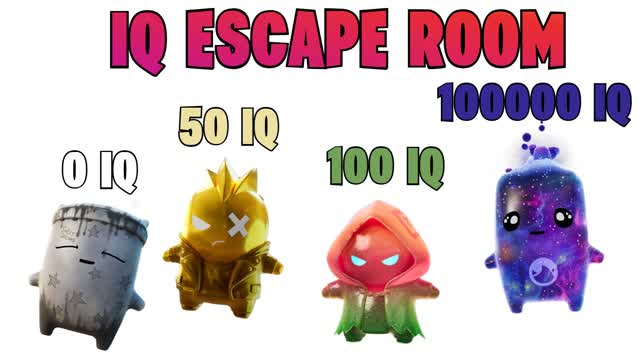 🏆IQ ESCAPE🌠 — Fortnite Creative map