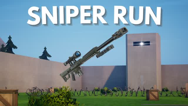 Sniper Run — Fortnite Creative map cover art