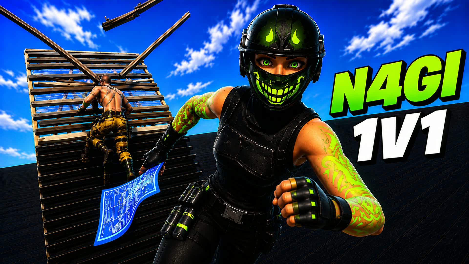 n4giz 1v1 — Fortnite Creative map