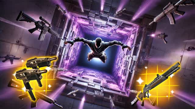 The Freefall-Free For All Map — Fortnite Creative map cover art