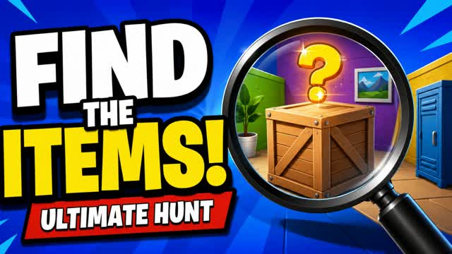 Find The Hidden Items — Fortnite Creative map