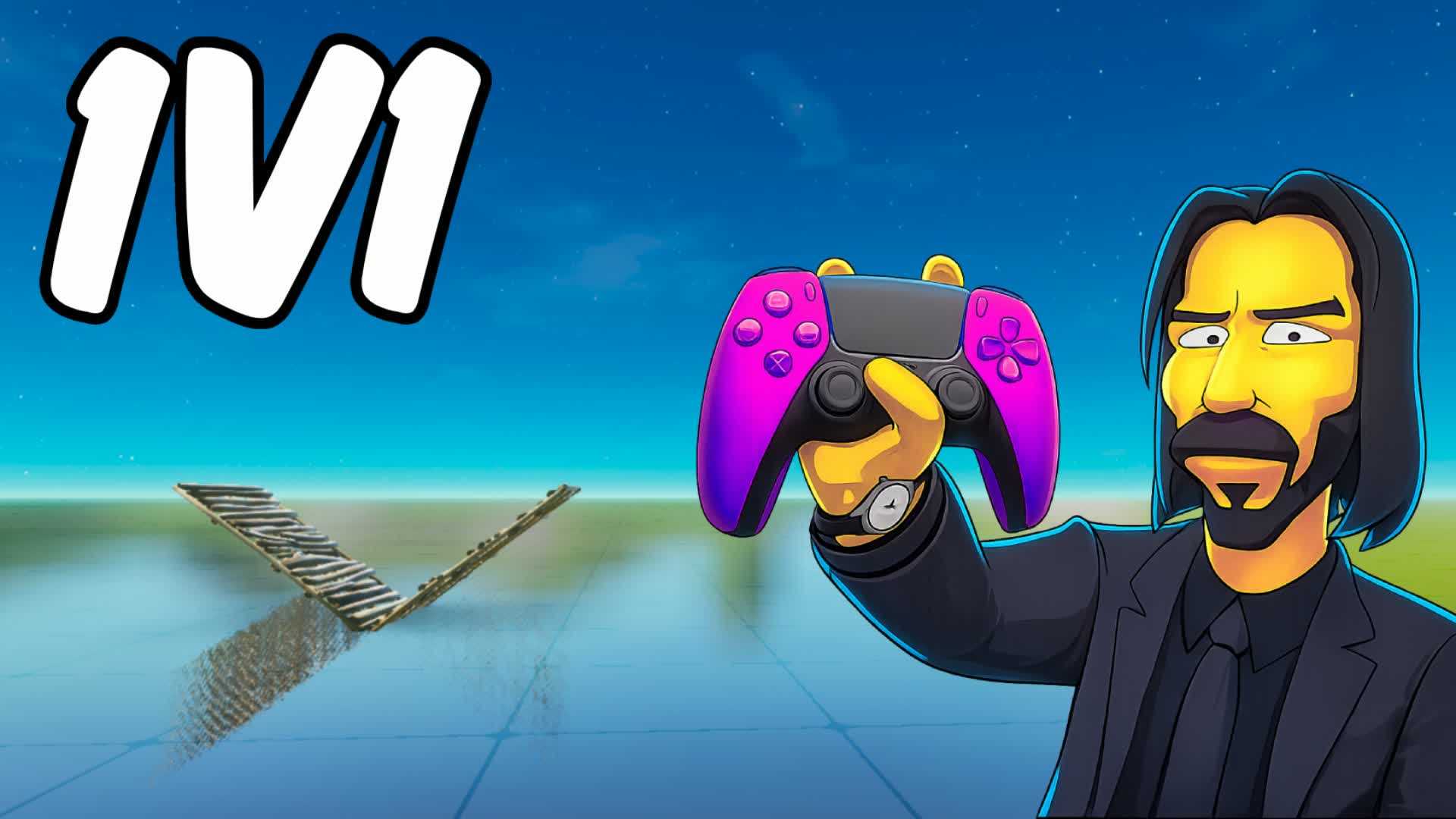 Hoani 1v1 Build Fights📝 — Fortnite Creative map