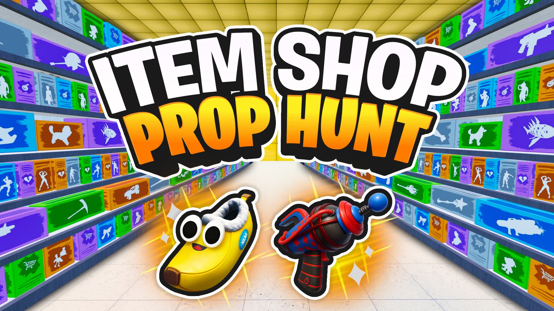 FN Shop Prop Hunt — Fortnite Creative map