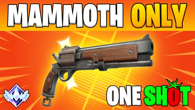 MAMMOTH ONE SHOT🎯 TOMATO TOWN — Fortnite Creative map