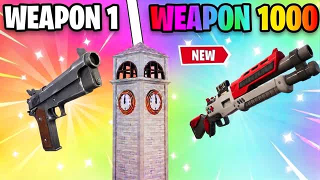 ⭐️ULTRA GUNGAME ONE SHOT⭐️ — Fortnite Creative map