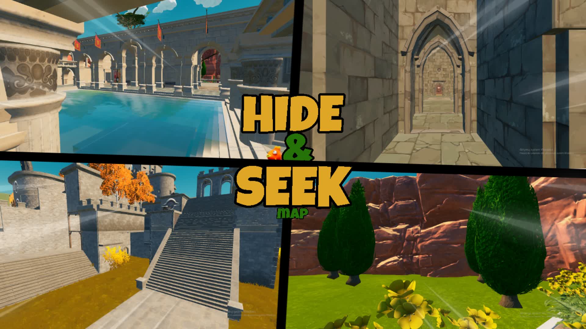 THE BEST HIDE AND SEEK — Fortnite Creative map