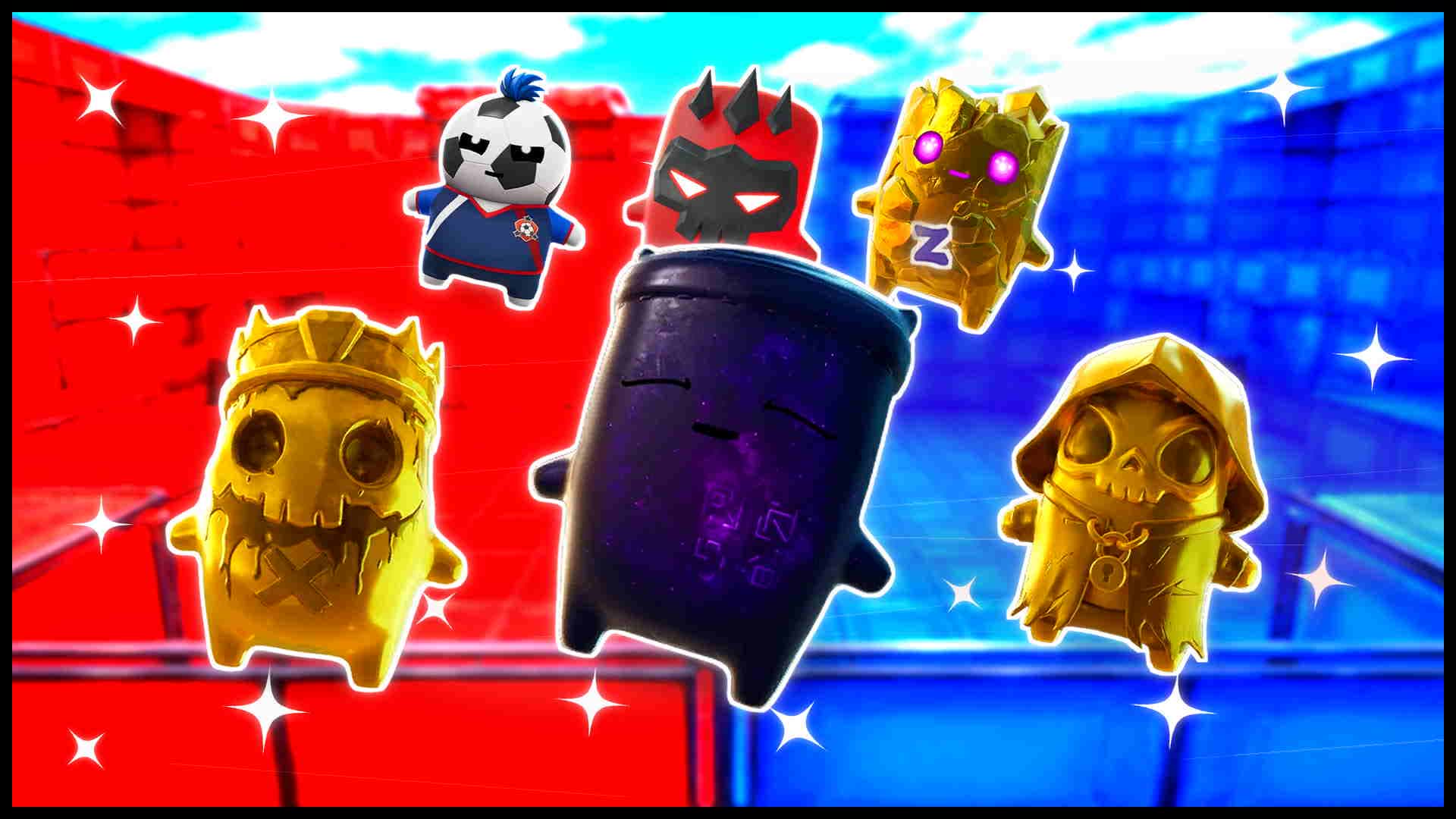 RED VS BLUE TARGET CHASE 🔴🔵 — Fortnite Creative map