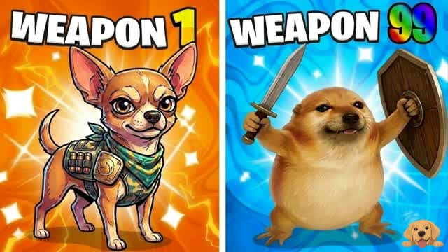 GUN GAME THE DOGS🦴 — Fortnite Creative map