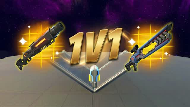 1V1 NO NAMES — Fortnite Creative map cover art