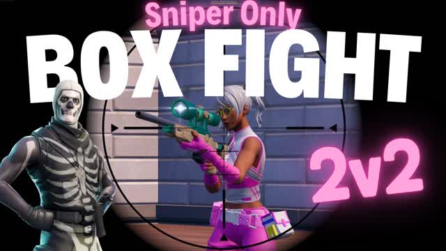 Sniper Box 2v2 — Fortnite Creative map cover art
