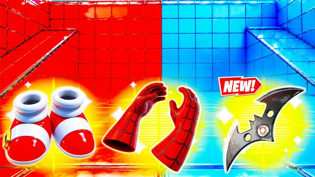 Red vs Blue: Fortress Domination 🔴🔵 — Fortnite Creative map