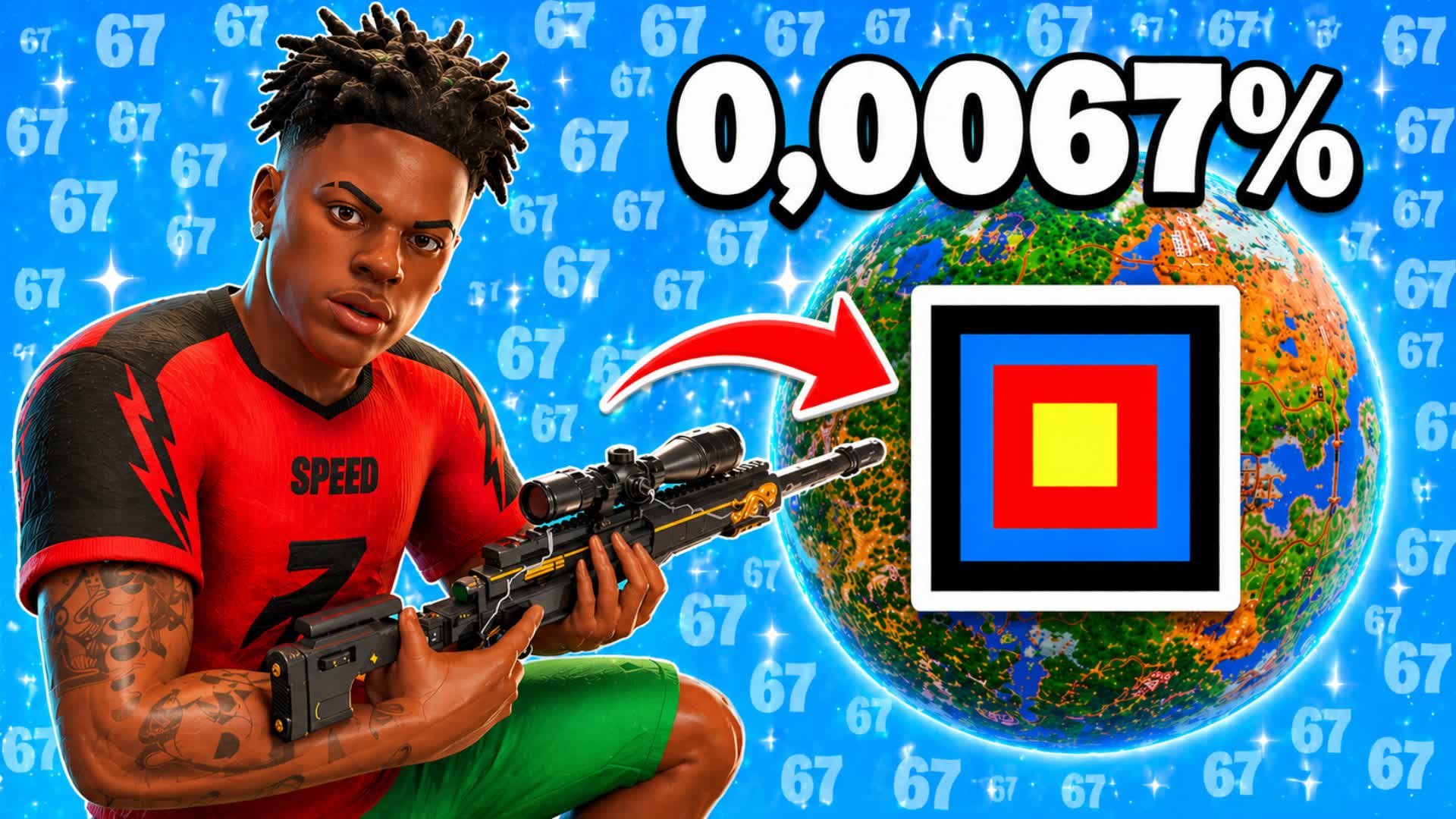 CRAZY TRICK SHOT PARKOUR باركور 🎯 — Fortnite Creative map