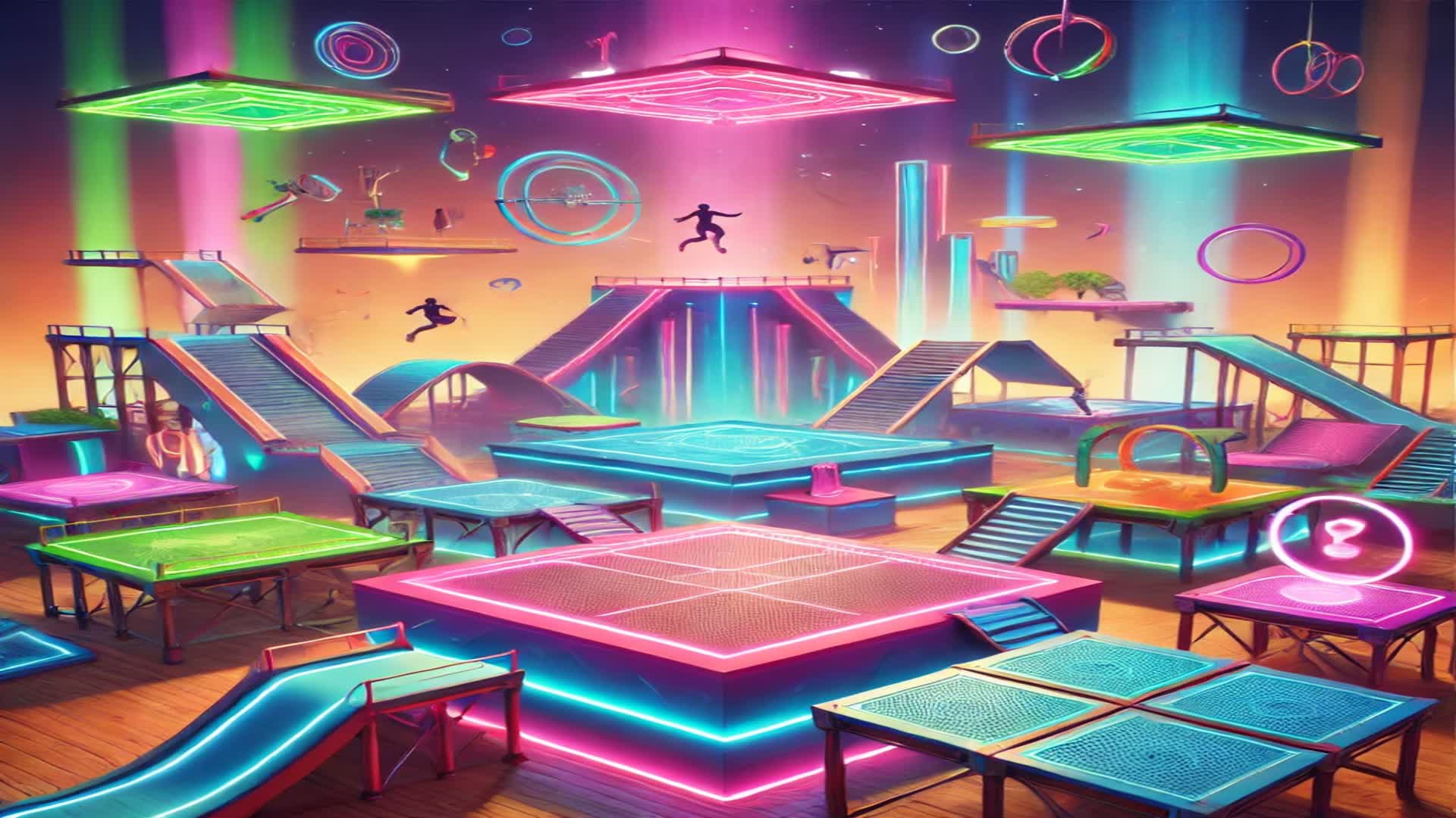 wow! parkour — Fortnite Creative map