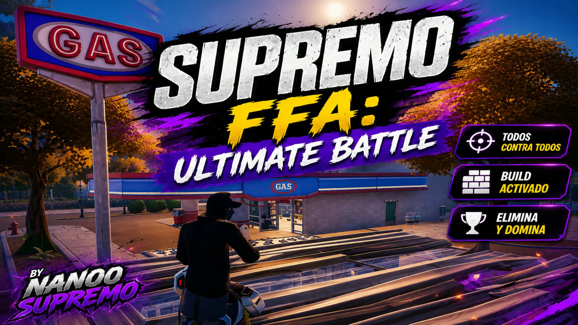 SUPREMO FFA: ULTIMATE BATTLE — Fortnite Creative map