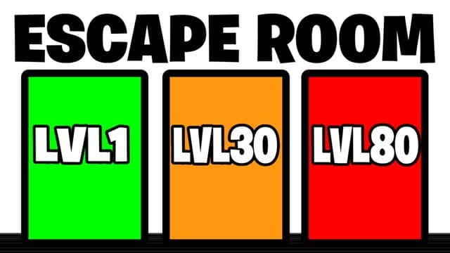 ESCAPE ROOM — Fortnite Creative map