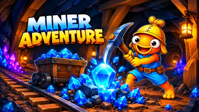 ⛏️MINER ADVENTURE⛏️ — Fortnite Creative map