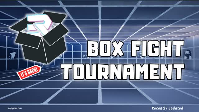 BOX FIGHT TOURNAMENT — Fortnite Creative map cover art