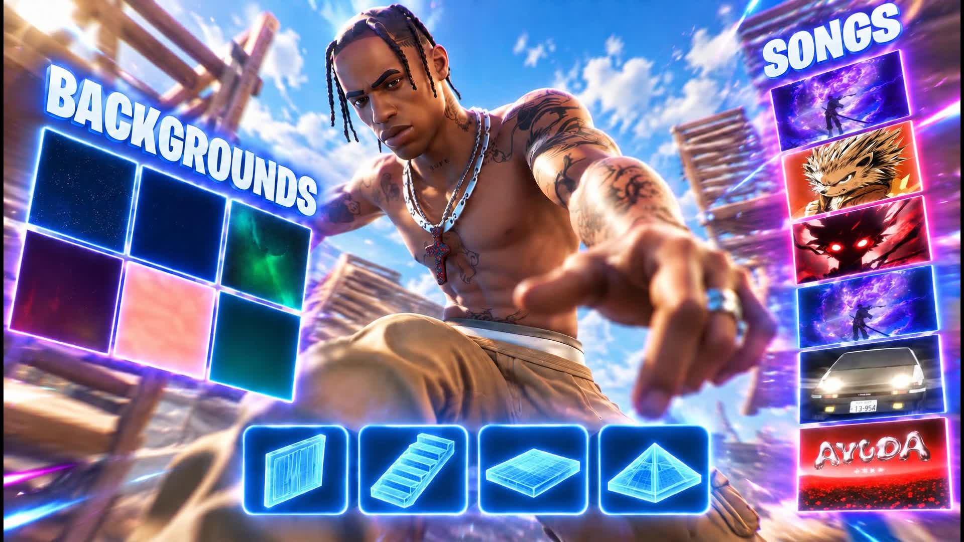 1v1 1x1 music — Fortnite Creative map