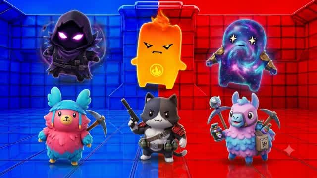 SUPER IPER RED VS BLUE UNC — Fortnite Creative map cover art