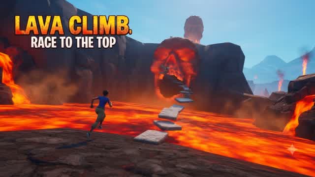 Lava Climb: Race To The Top! — Fortnite Creative map